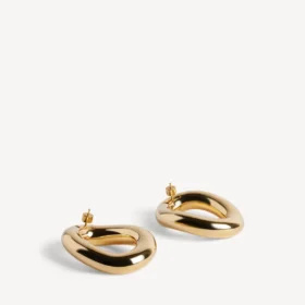 Orecchini da donna Eisa Ellipse in oro lucido