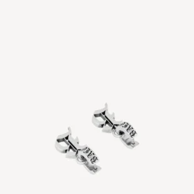 Orecchini da uomo Melrose B XS in argento anticato