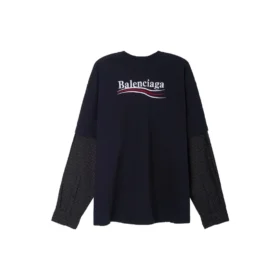 Oversized “Black” 698631TKVJ19070 Political Campaign T-shirt