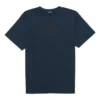 Oversized interlock washed T-shirt with BB print in navy black 583214TFV658060