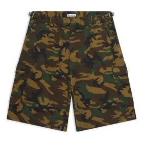 Pantaloncini Cargo mimetici “Verde” 681257TKL142840