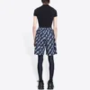 Pantaloncini con scarabocchi su tutta la superficie “Indigo” 672410TLLJ48502
