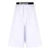 Pantaloncini da bagno in jersey a rete tecnica “Bianco” 6983174C0B49000