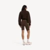 Giacca da tuta techwear da donna in moka