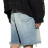 Pantaloncini da Skater “Light Blue” 697835TDW143341