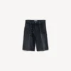Pantaloncini da uomo in Denim “stay press” neri Pantaloncini da uomo in Denim “stay press” neri