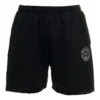 Pantaloncini in felpa con logo “Nero slavato” 676137TMVA39034