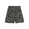 Pantaloncini pigiama con strisce con logo “Black” 719975TML211269