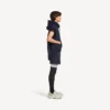 Pantaloncini techwear da uomo in blu navy/bianco