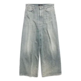 Pantaloni a vita bassa “Light Blue” 706652TJW952204
