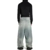Pantaloni a vita bassa “Light Blue” 706652TJW952204