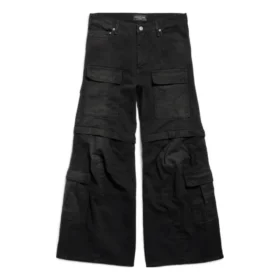 Pantaloni cargo a zampa “Black” 783694TNW111672