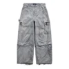 Pantaloni cargo Bal Diagonal Allover “Light Blue” 767971TDW144979