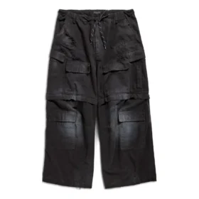 Pantaloni cargo larghi “Black” 790982TKP271000