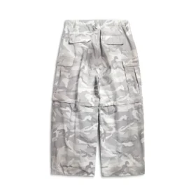 Pantaloni cargo larghi “Grigio chiaro” 791053TQLA71400