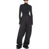 Pantaloni cargo minimal “Black” 746509TKP271000