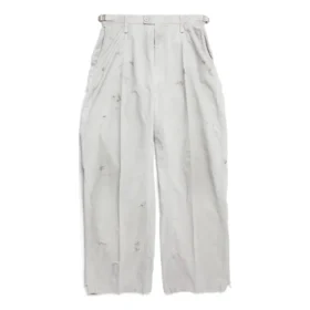 Pantaloni cargo minimal “Light Grey” 746509TKP271400