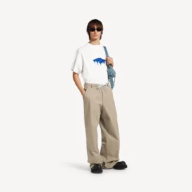 Pantaloni chino da uomo in beige