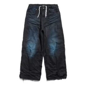 Pantaloni con doppio rinforzo sulle ginocchia “Dark Blue” 809444TRW587150