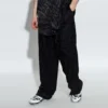 Pantaloni con logo jacquard “Black” 658883TLO581000