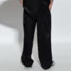 Pantaloni con logo jacquard “Black” 658883TLO581000
