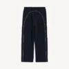 Pantaloni da calcio da uomo larghi in nero