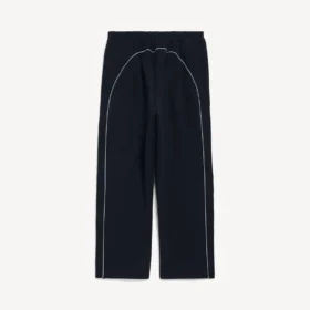 Pantaloni da calcio da uomo larghi in nero