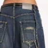 Pantaloni da donna modello Tulipe in blu oceano scuro Pantaloni da donna modello Tulipe in blu oceano scuro