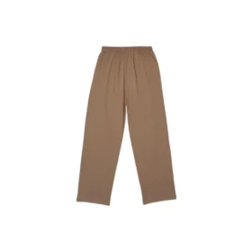 Pantaloni da jogging in cotone con logo ricamato “Brown” 674594TMVF57761