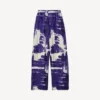 Pantaloni da pigiama da donna “Paintbrush” in blu