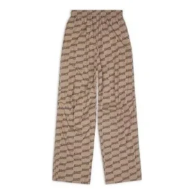 Pantaloni da tuta BB Monogram “Beige Brown” 704720TML369378