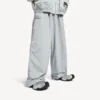Pantaloni da tuta da calcio da uomo 3b in grigio nuovo