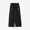 Pantaloni da tuta da calcio da uomo 3b in nero Pantaloni da tuta da calcio da uomo 3b in nero