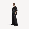 Pantaloni da tuta da calcio da uomo 3b in nero Pantaloni da tuta da calcio da uomo 3b in nero