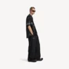 Pantaloni da tuta da calcio da uomo 3b in nero Pantaloni da tuta da calcio da uomo 3b in nero