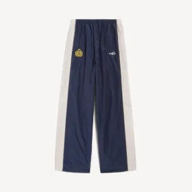 Pantaloni da tuta da calcio da uomo in blu marino Pantaloni da tuta da calcio da uomo in blu marino