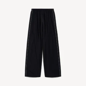 Pantaloni da tuta da calcio da uomo in nero
