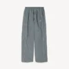 Pantaloni da tuta da uomo in grigio elefante