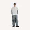 Pantaloni da tuta da uomo in grigio elefante