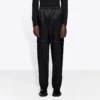 Pantaloni da tuta in nylon con zip “Black” 621435TIO541000