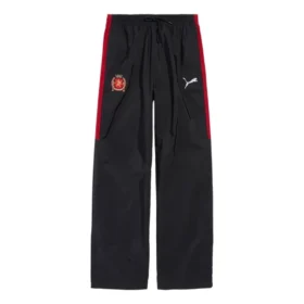Pantaloni da tuta larghi Balenciaga x Puma “Black Red” 850702TPQ381000