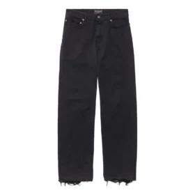 Pantaloni dalla vestibilità media “Black” 751110TNW111700