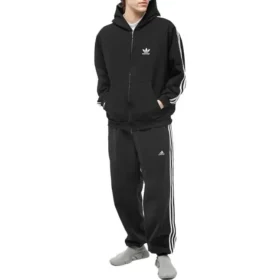 Pantaloni della tuta Balenciaga x adidas “Black White” 723912TNVP11070