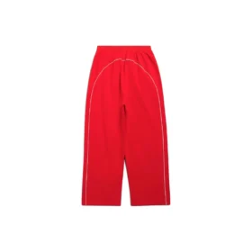 Pantaloni della tuta da calcio larghi “Red White” 777708TPVW36643