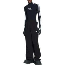 Pantaloni della tuta larghi Balenciaga x adidas “Black” 723824TNVN28482