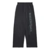 Pantaloni della tuta larghi con stampa stencil “Black Grey” 771081TQVA41750