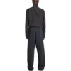 Pantaloni della tuta larghi con stampa stencil “Black Grey” 771081TQVA41750