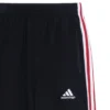 Pantaloni della tuta larghi in pile Balenciaga x adidas “Black White Red” 723970TNVN56278