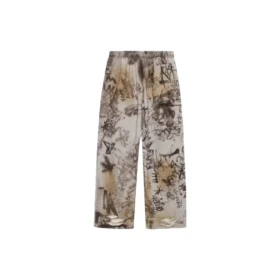 Pantaloni della tuta larghi Skater Graffiti “Heather Grey” 740028TOVA81300