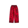 Pantaloni della tuta larghi Skater Graffiti “Rosso” 740028TOVA86400